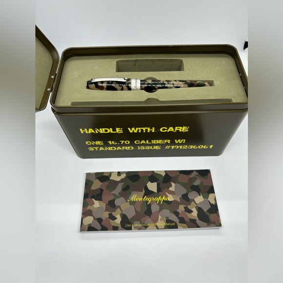 Montegrappa Pen camouflage with box and dog tags - Picture 4 of 4